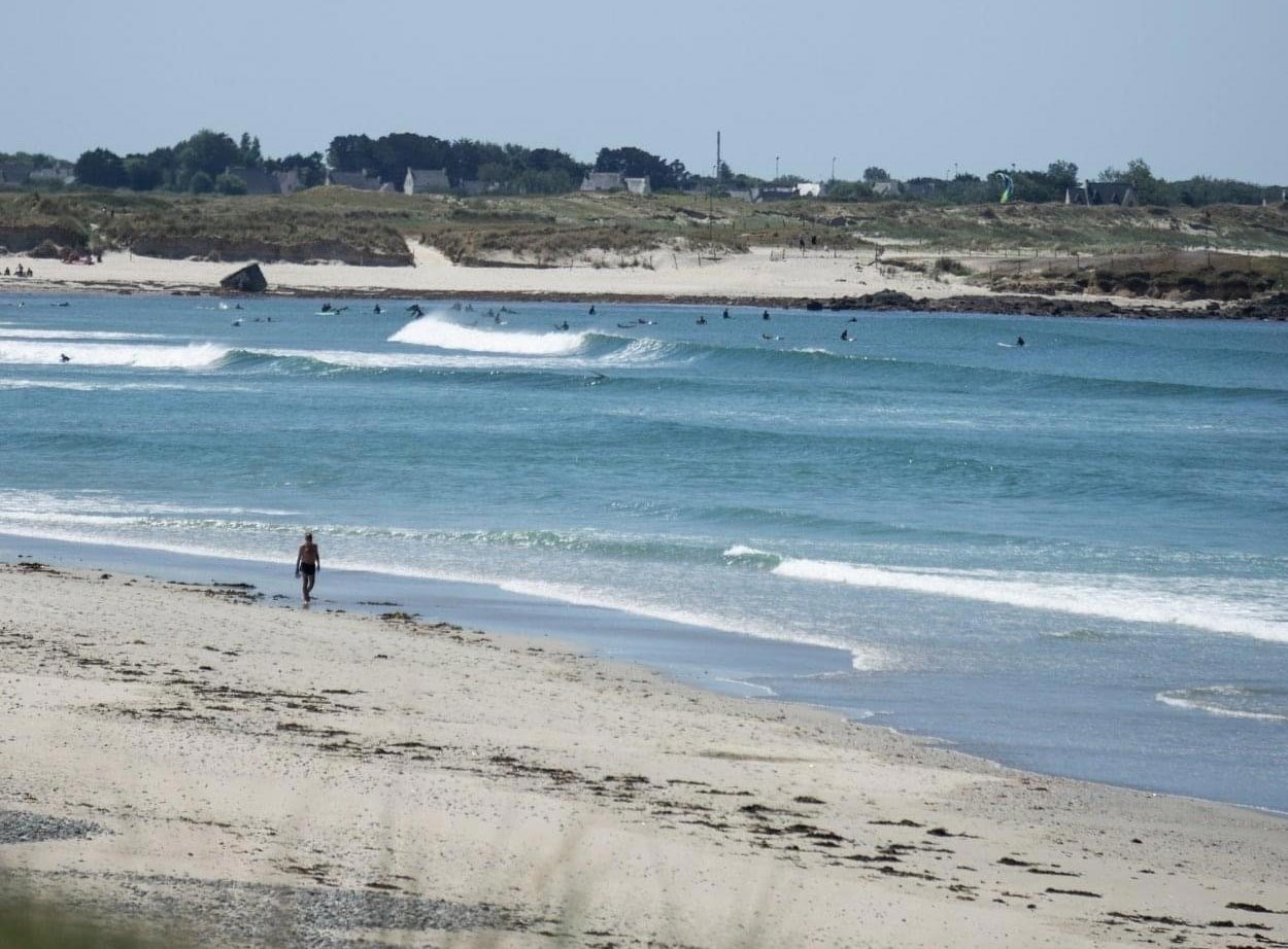 La plage de La Torche