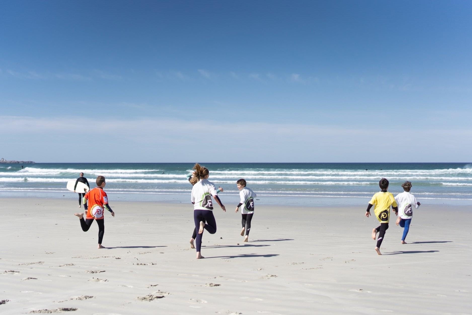 école de surf pour enfants la torche